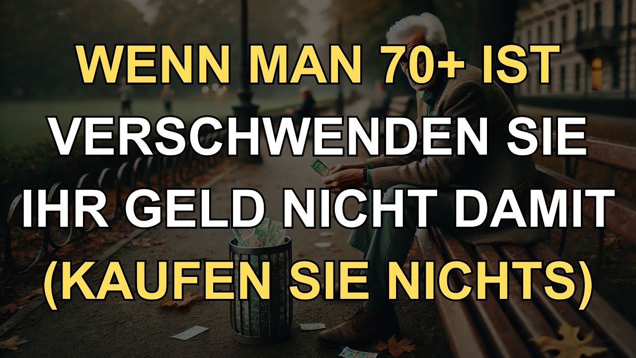 8 Dinge, die im Alter eine v&ouml;llige Geldverschwendung sind