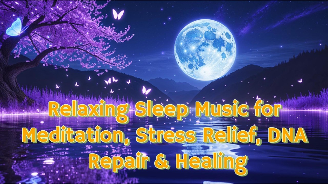 Fall Asleep in Less Than 3 Minutes • Goodbye Insomnia, Stress and Anxiety Relief, Melatonin Release