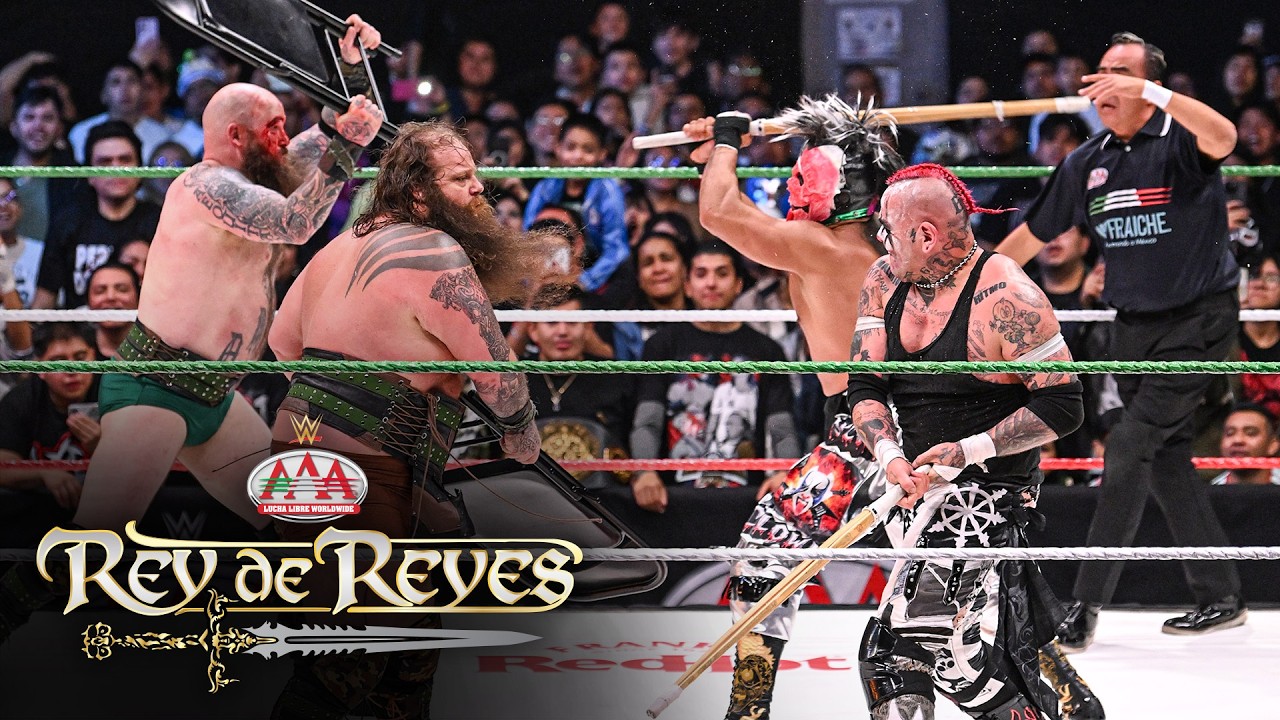 Матч Pagano & Psycho Clown vs. The War Raiders заканчивается хаосом: лучшие моменты AAA Rey de Re...