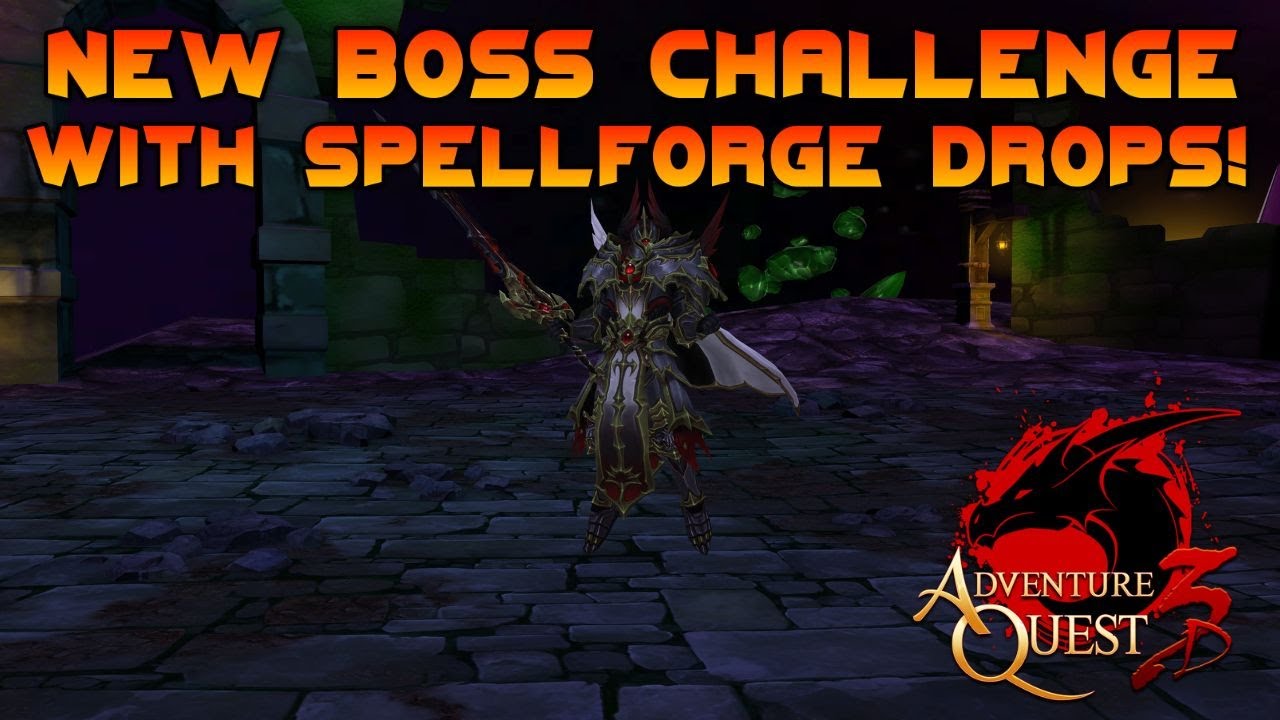 New Spellforged Weapons! DOUBLE Boss Fight?! & More! AdventureQuest 3D