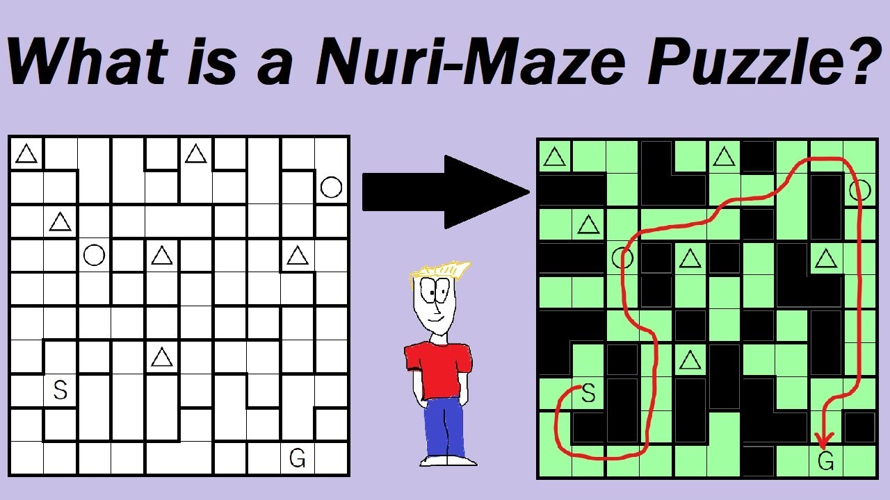 Solving a Nurimaze Puzzle (aka Nuri-Maze)