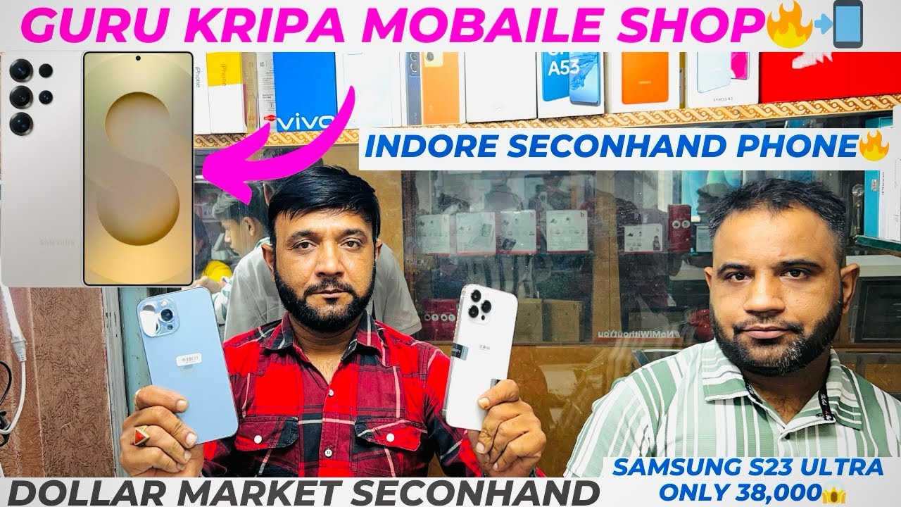 Biggest sale on all apple & android phones📱guru kripa mobile shop dollar market #usedphones #iphone