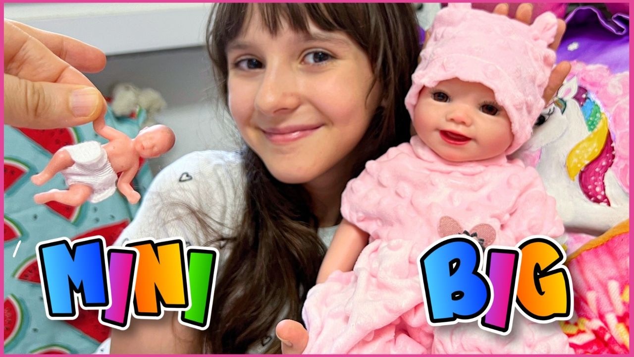 Reborn Silicone: BIG Vs Mini! / Babeside