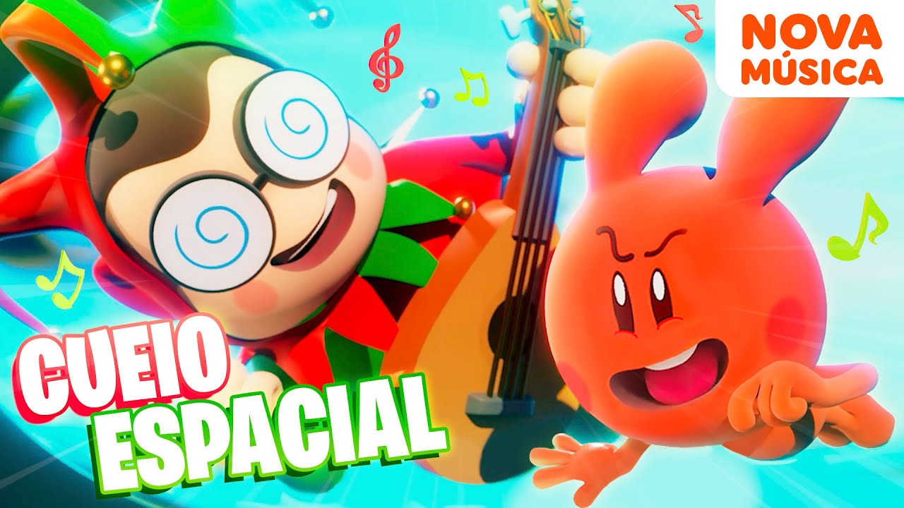 CUEIO ESPACIAL - Clipe de M&uacute;sica Oficial em Desenho Animado