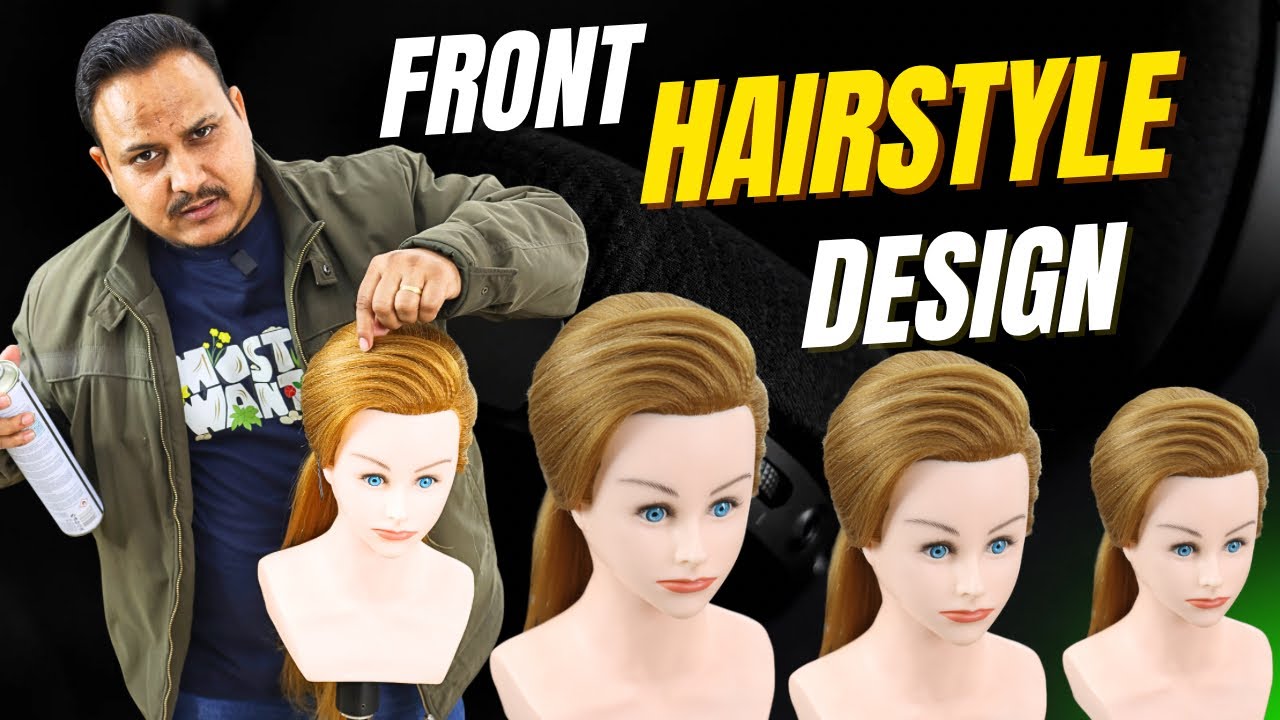 Easy Front variation hairstyle go with every face / front hairstyle for braidal 