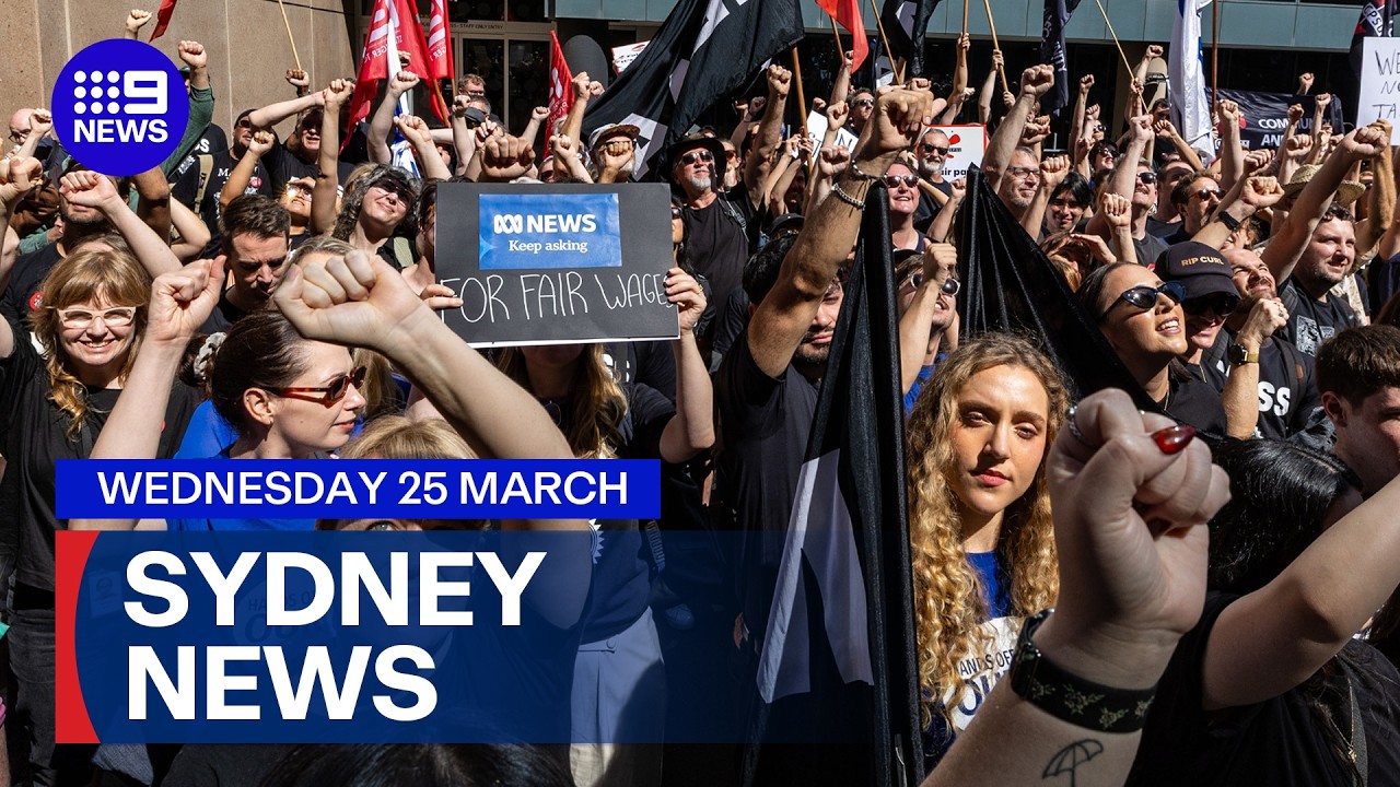 9News Sydney | Wednesday 25 March | Full Bulletin