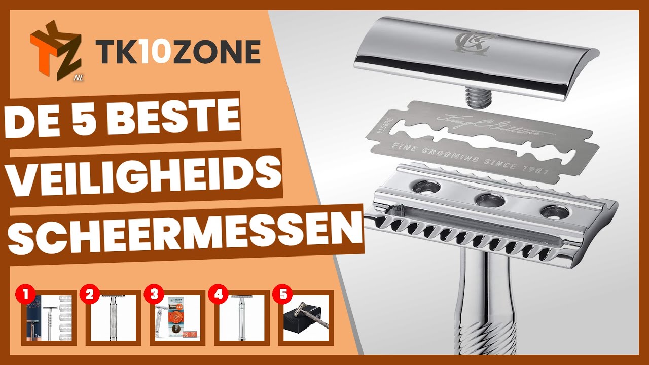 De 5 beste veiligheids scheermessen
