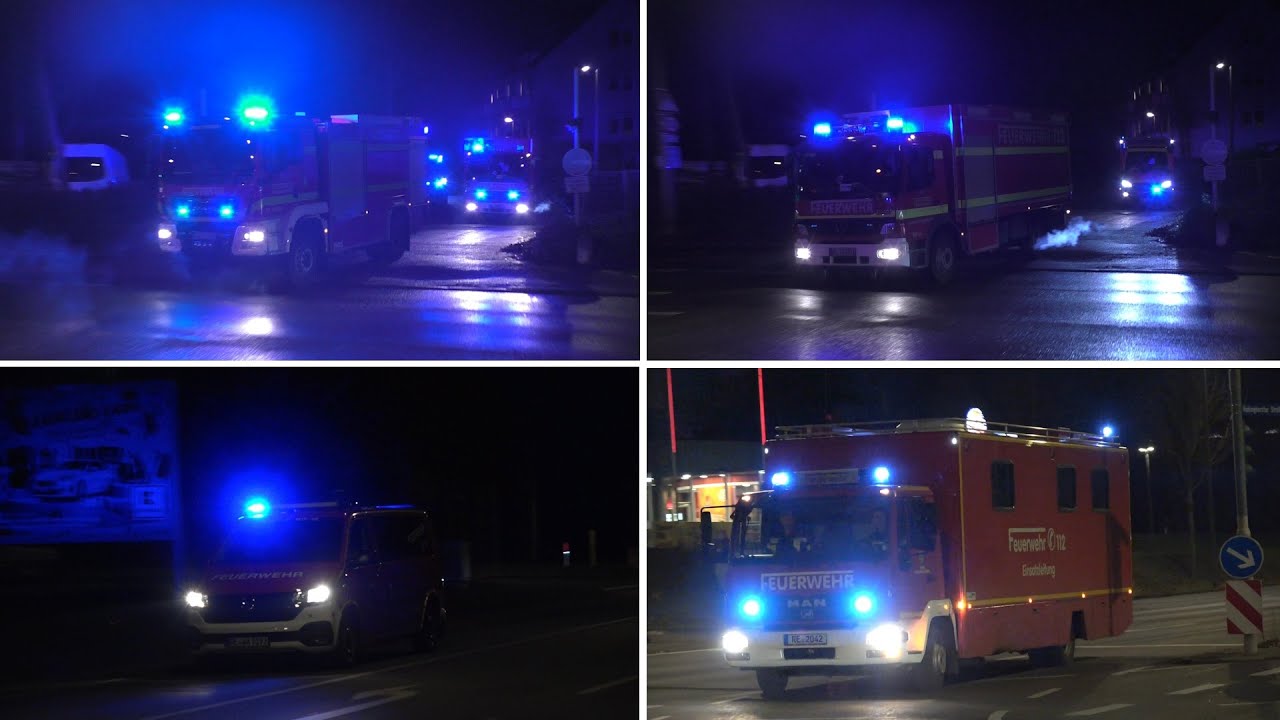[UNBEKANNTE SUBSTANZ LÖST GROßEINSATZ AUS!🚨] ELW2, neues MTF uvm.🚒 》Einsatzfahrten in Castrop-Rauxel