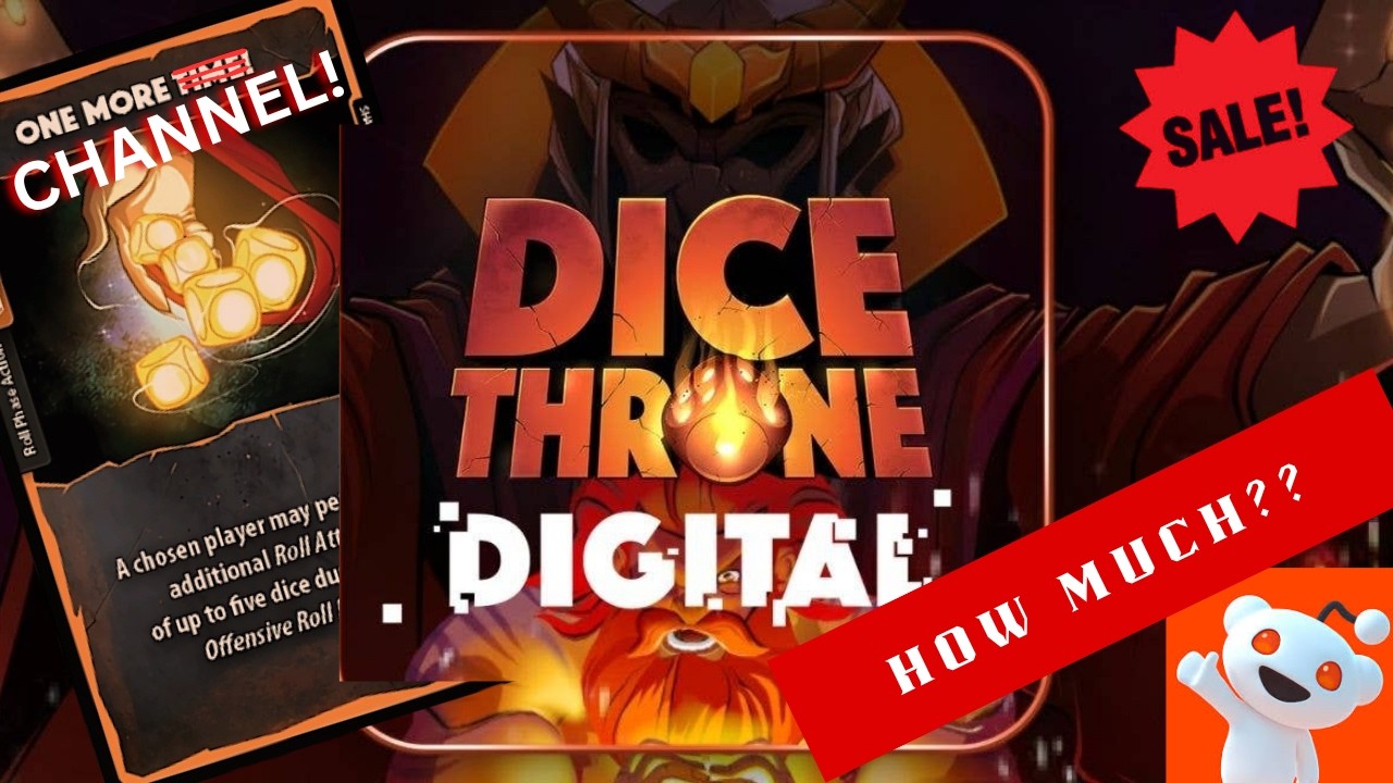 Dice Throne Digital Kickstarter!   Enter the Upkeep!