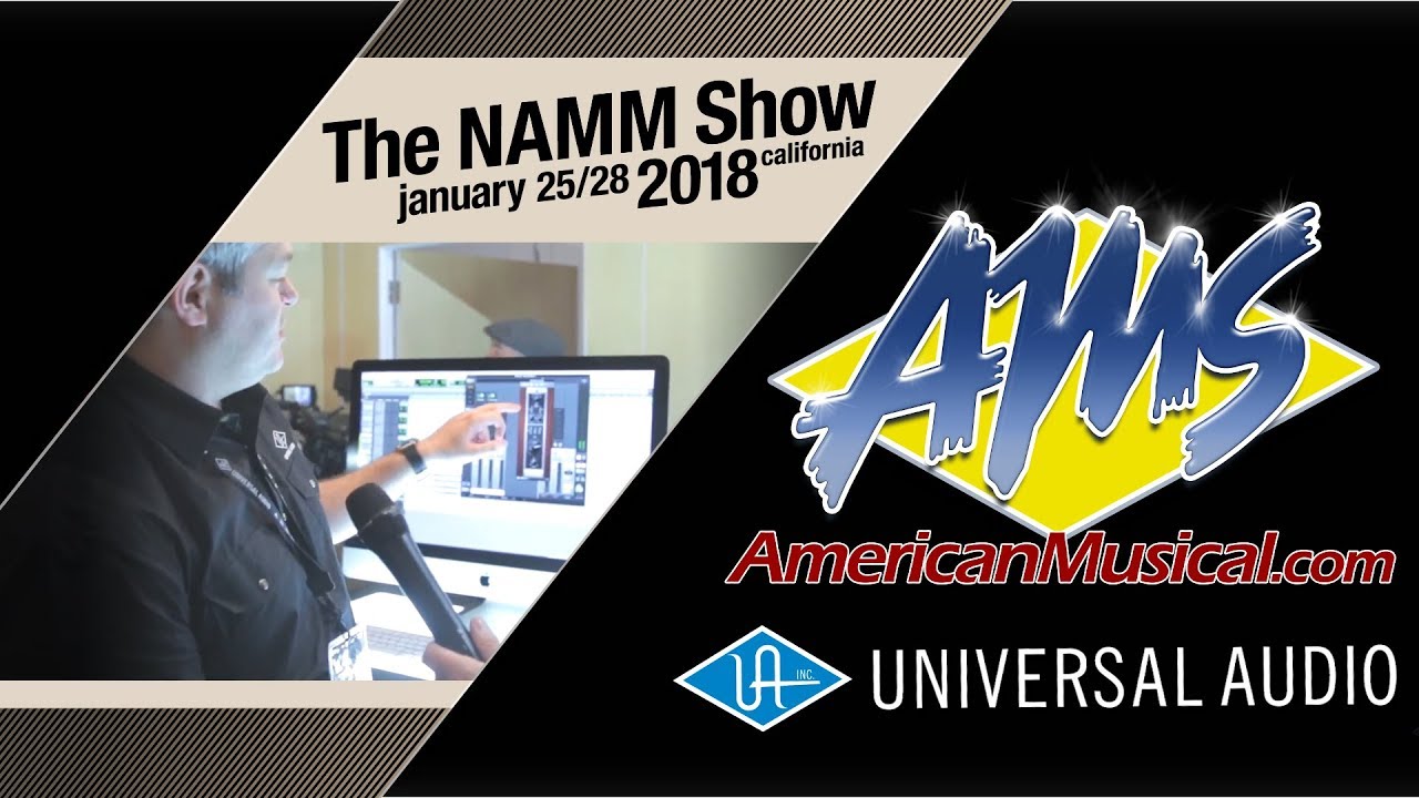 Universal Audio Arrow Interface - AMS at NAMM 2018