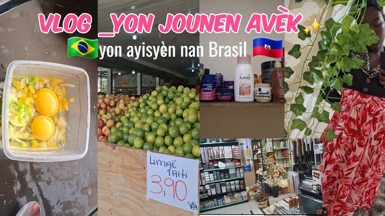Yon jounen avèk yon ayisyèn nan Brasil 🇭🇹 🇧🇷/elenazda augustin/vi reyèl #haitiancreator #ayiti