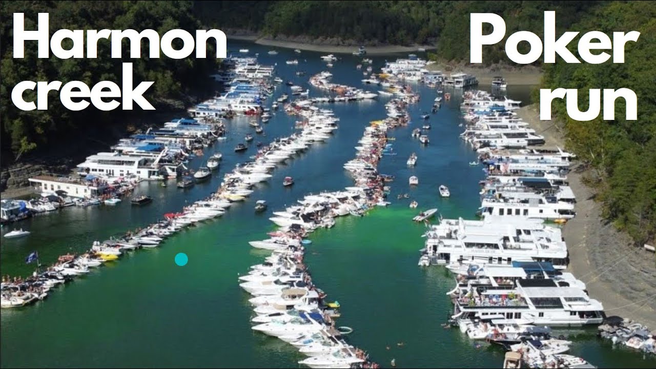 Lake Cumberland Poker Run. Harmon Creek. 2024 #pokerrun #boatsgonewild