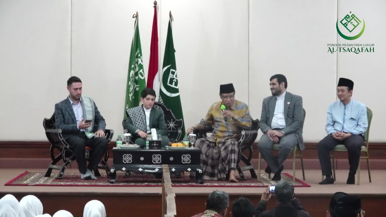 Silaturahmi Saleh Mahdi Zadeh (Qori Cilik dari Iran) di Al-Tsaqafah