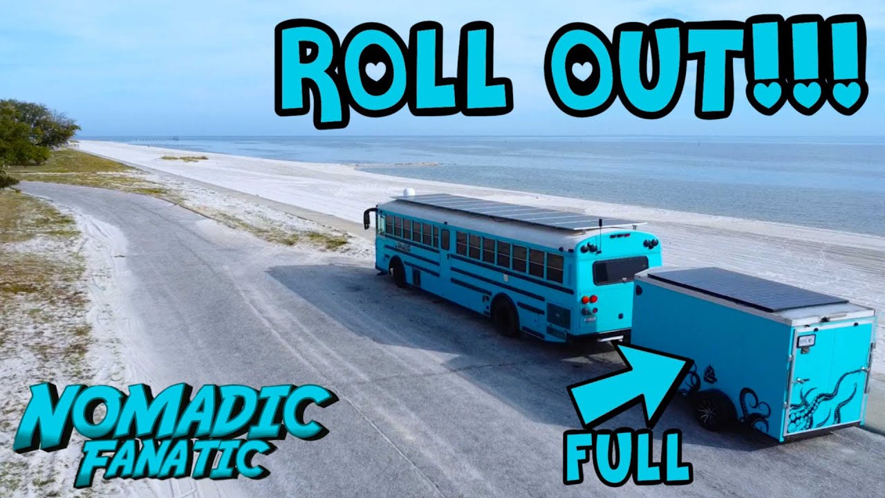Up & Running! Rolling Out 56 Feet Long