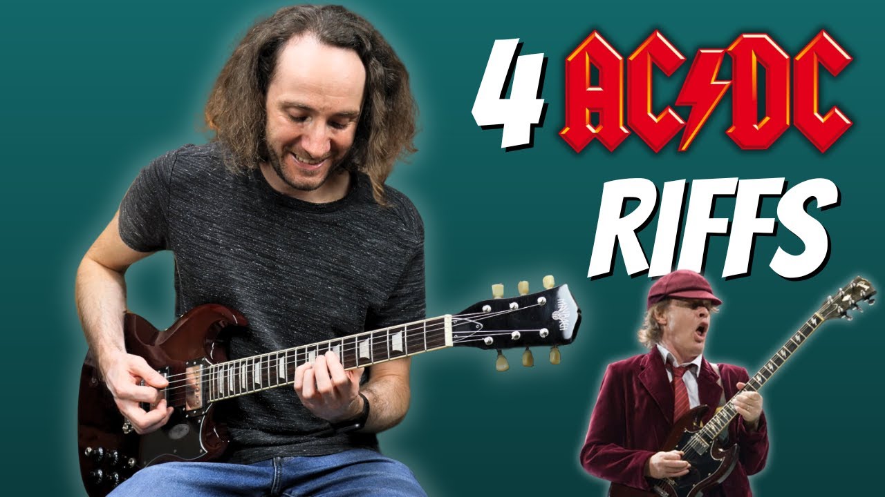AC/DC Riffs von Anfänger bis Profi!