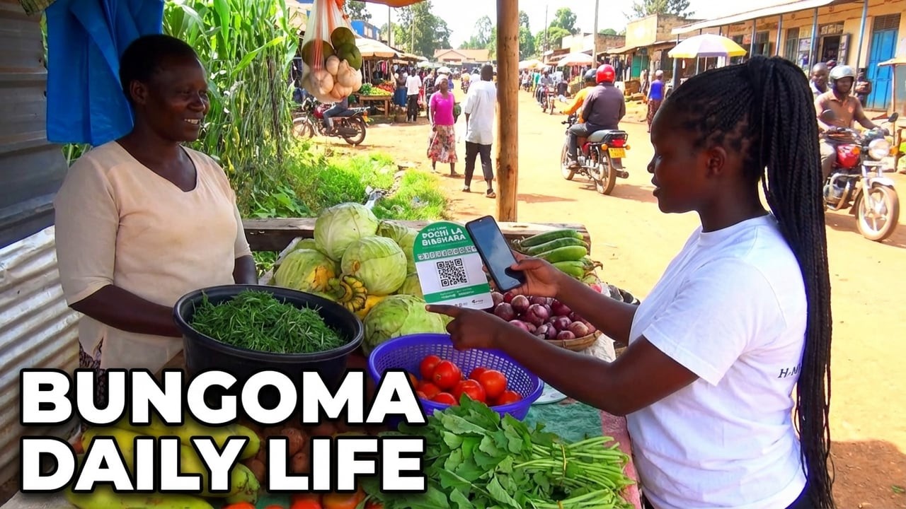Exploring the Market and Streets of My Hometown! BUNGOMA