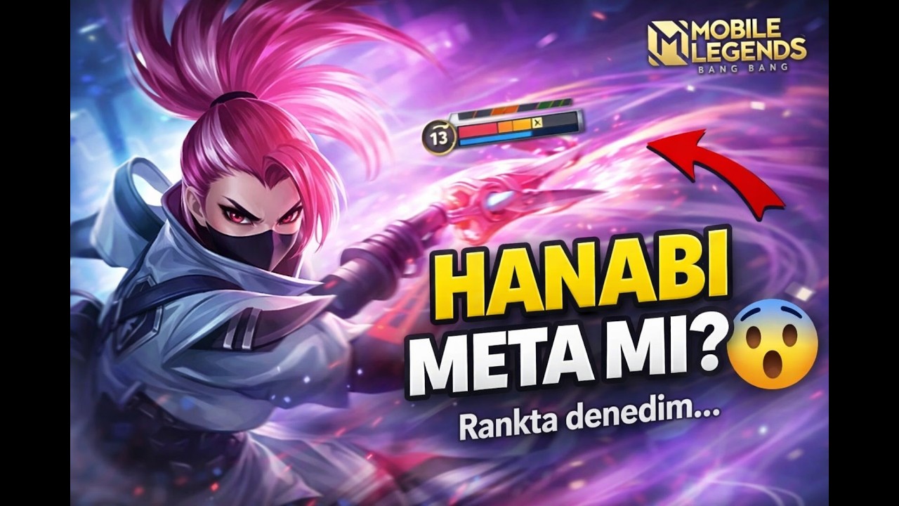 HANABİ META MI?! 🔥 RAKİP HİLESİN DEDİ !!😱 I MOBİLE LEGENDS BANG BANG