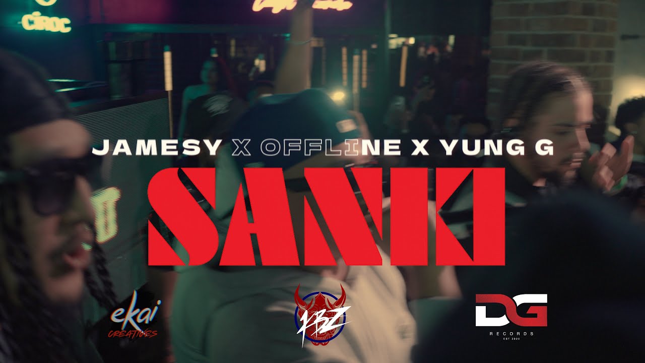 JAMESY x OFFLINE x YUNG G - SANKI [OFFICIAL MV] @DGRECORDSPT  @yung6an9sta  @beatsbyanill888 ​