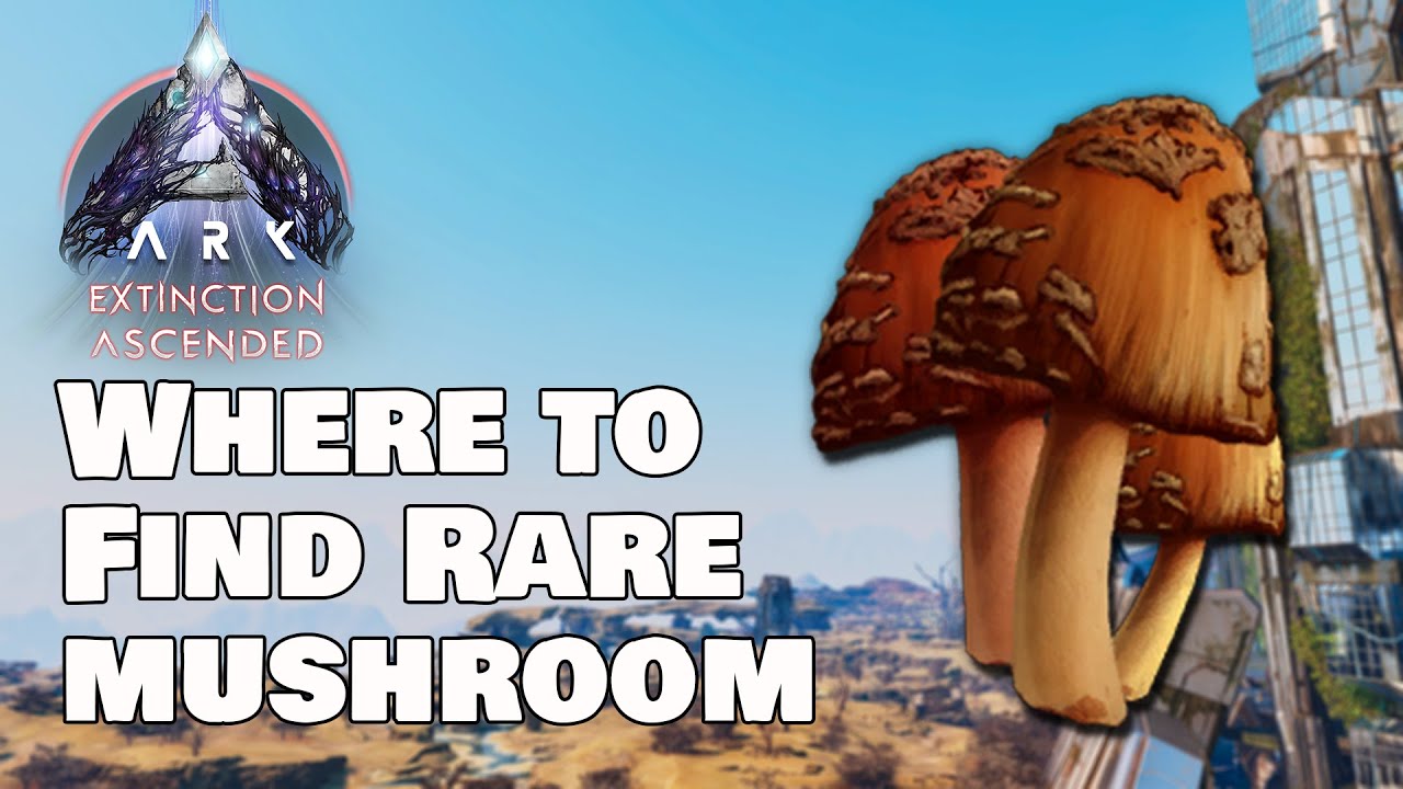 Where to Find Rare MUSHROOM on Extinction - Ark Survival Ascended