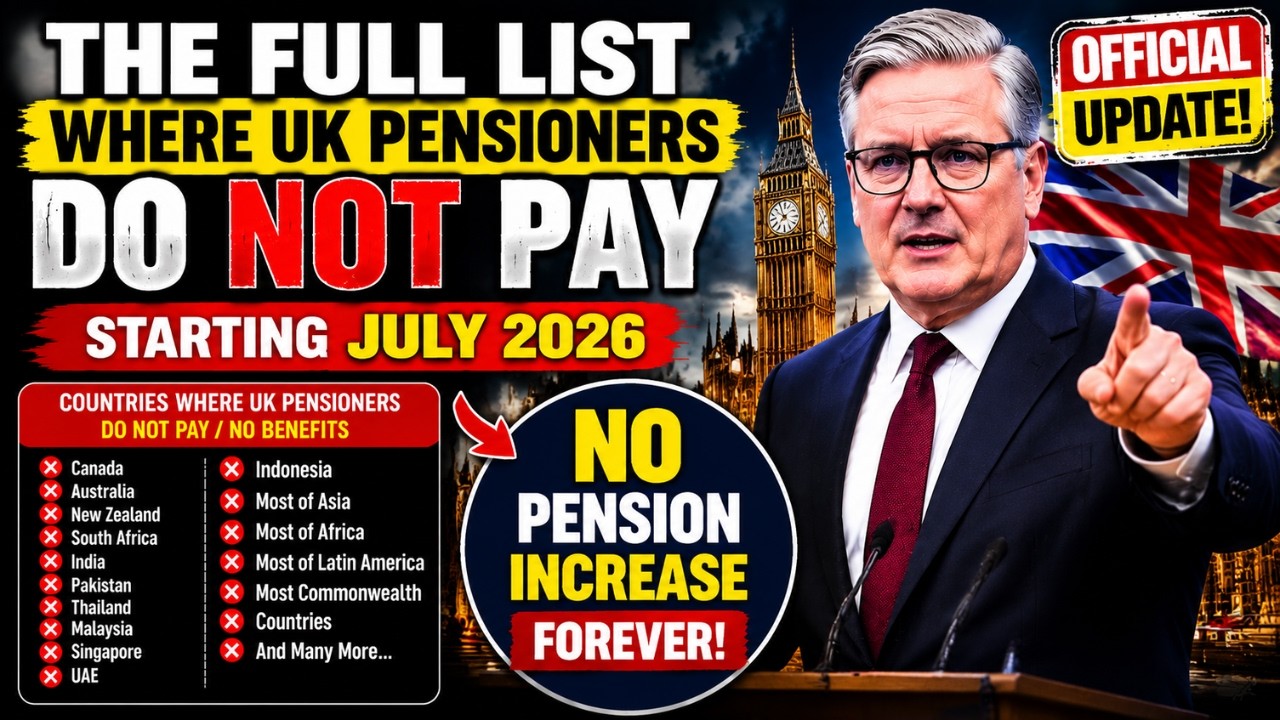🚨 UK Pensioners: FULL List of Places Where You WON'T Pay Starting July 2026 | Complete Guide