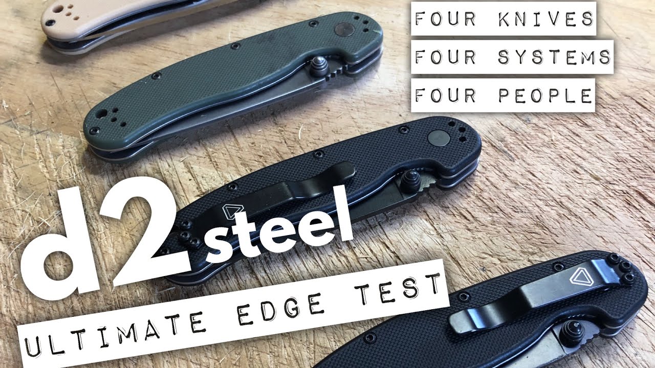 D2 Steel Super Vid Quad Test!