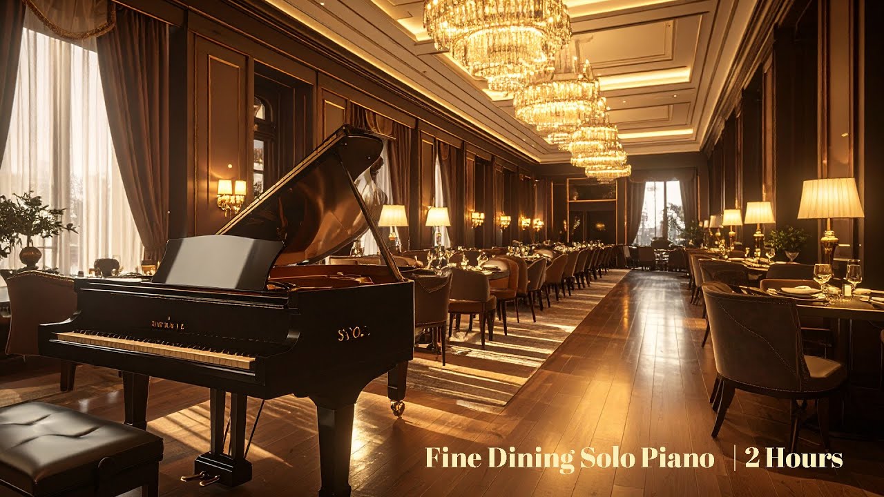 Fine Dining Solo Piano  | 2 Hours