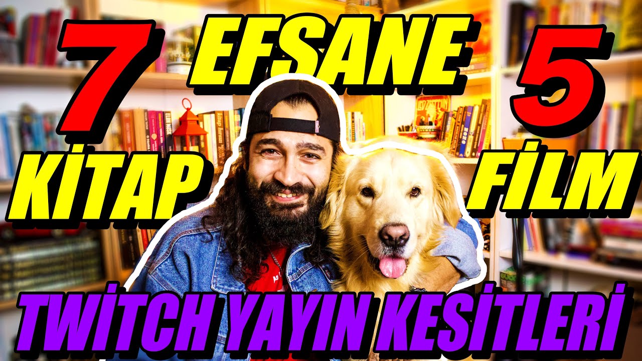 EFSANE 7 KİTAP VE 5 FİLM - Kaliteli Filmler , Akıcı Kitaplar - Twitch Yayın Kesitleri