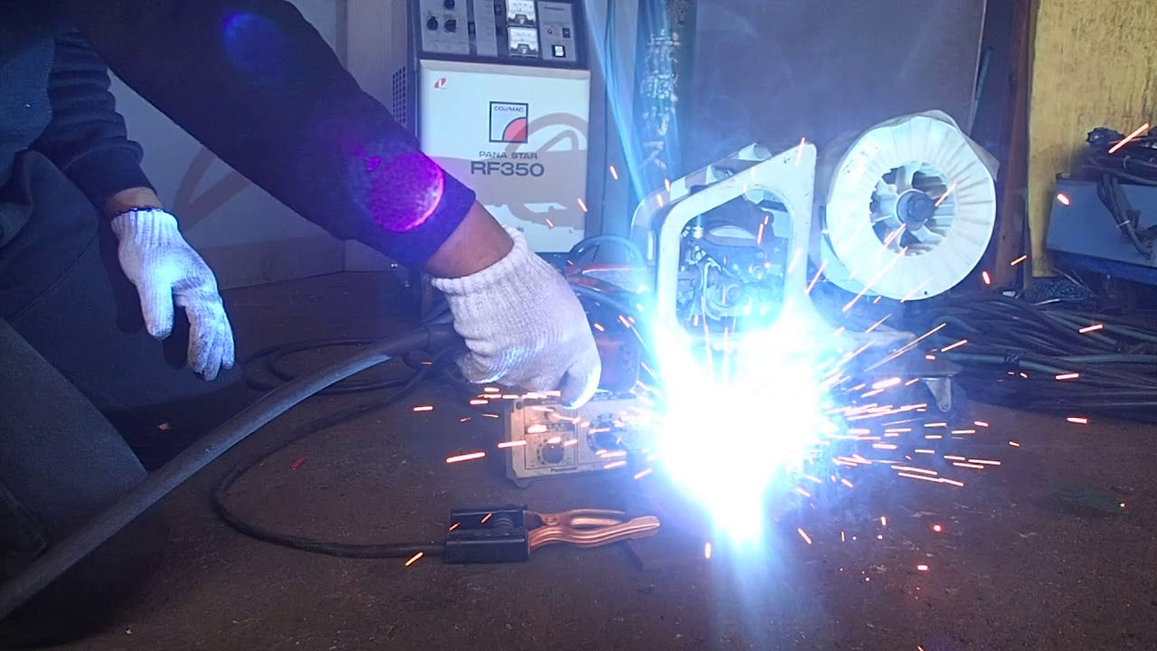 パナソニック★パナスター★ＲＦ350★半自動溶接機★ＹＤ-350ＲＦ★テスト