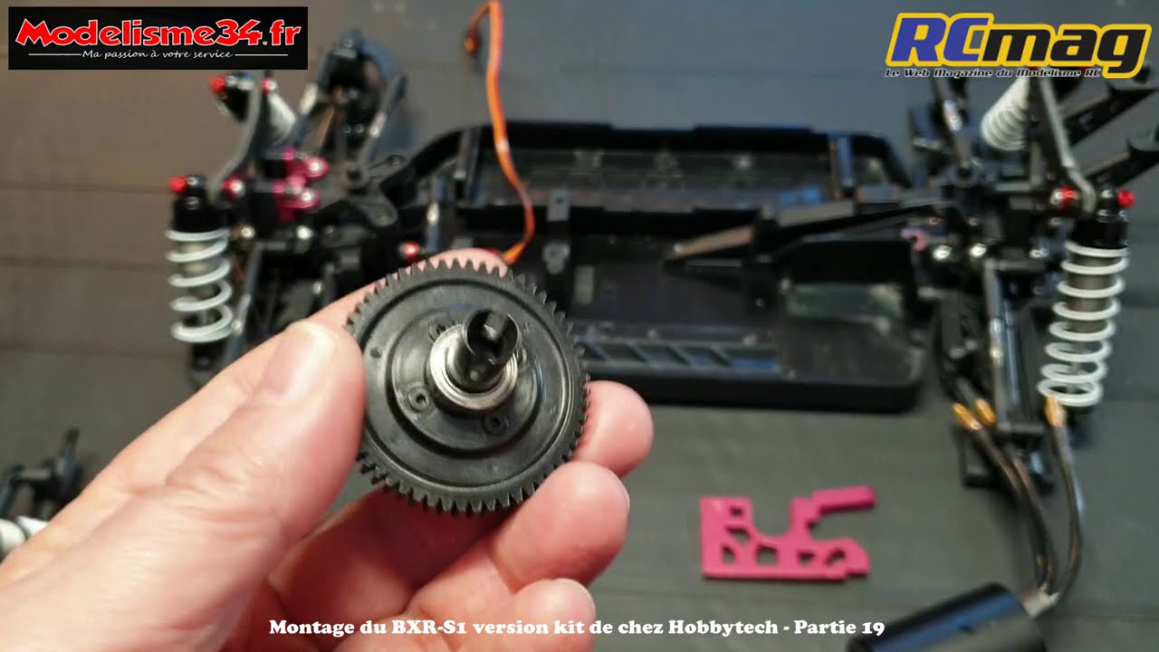 BXR-S1 Montage partie 19 - Montage final avant modification 3 différentiels !