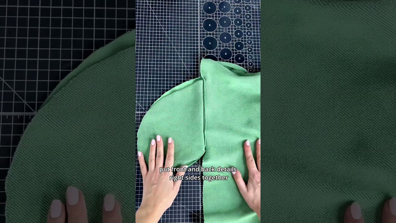 How to sew pants side pocket #howtosew