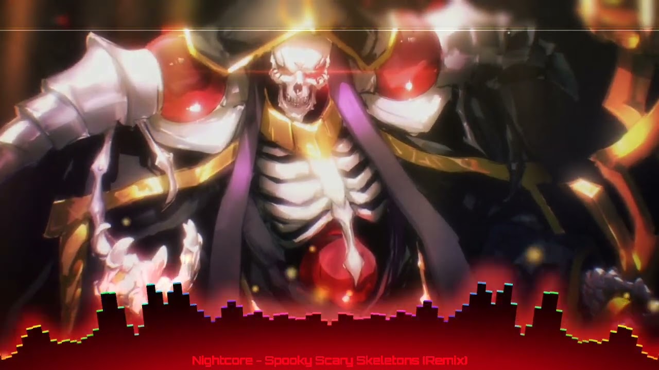 Nightcore - Spooky Scary Skeletons (Remix) By l SINON l