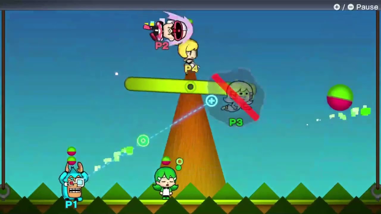 WarioWare Get It Together!: Sly Angle 4 Player Netplay Game 3 60fps