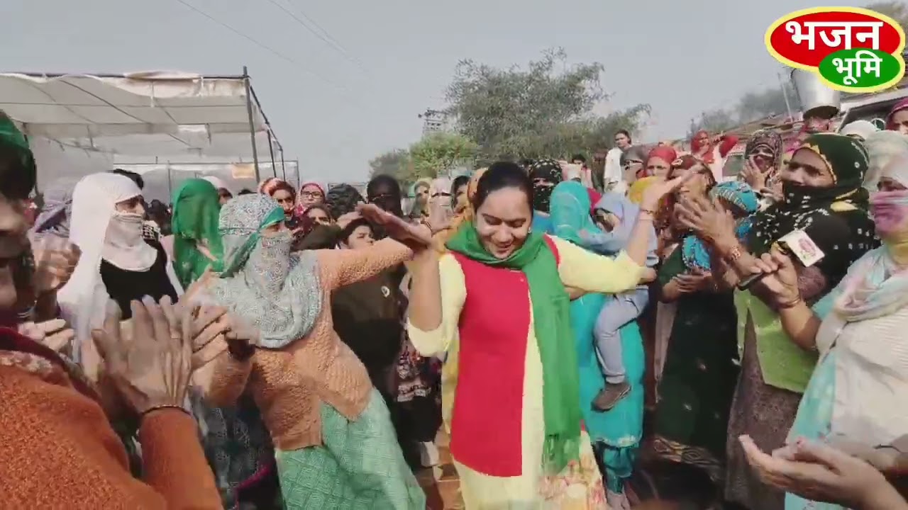 मटोर के देश मेल में कृष्ण का भजन 