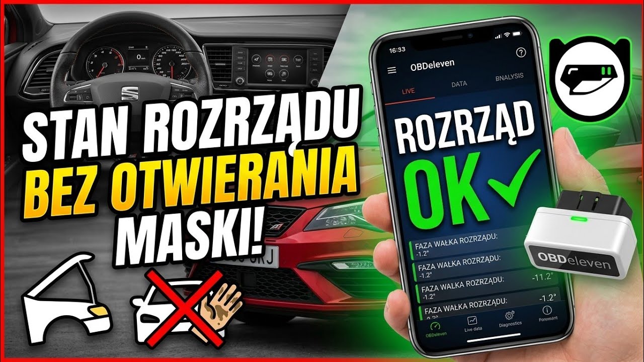 ​STAN ROZRZĄDU BEZ OTWIERANIA MASKI! 🚗 Seat Leon 3 Cupra | OBDeleven