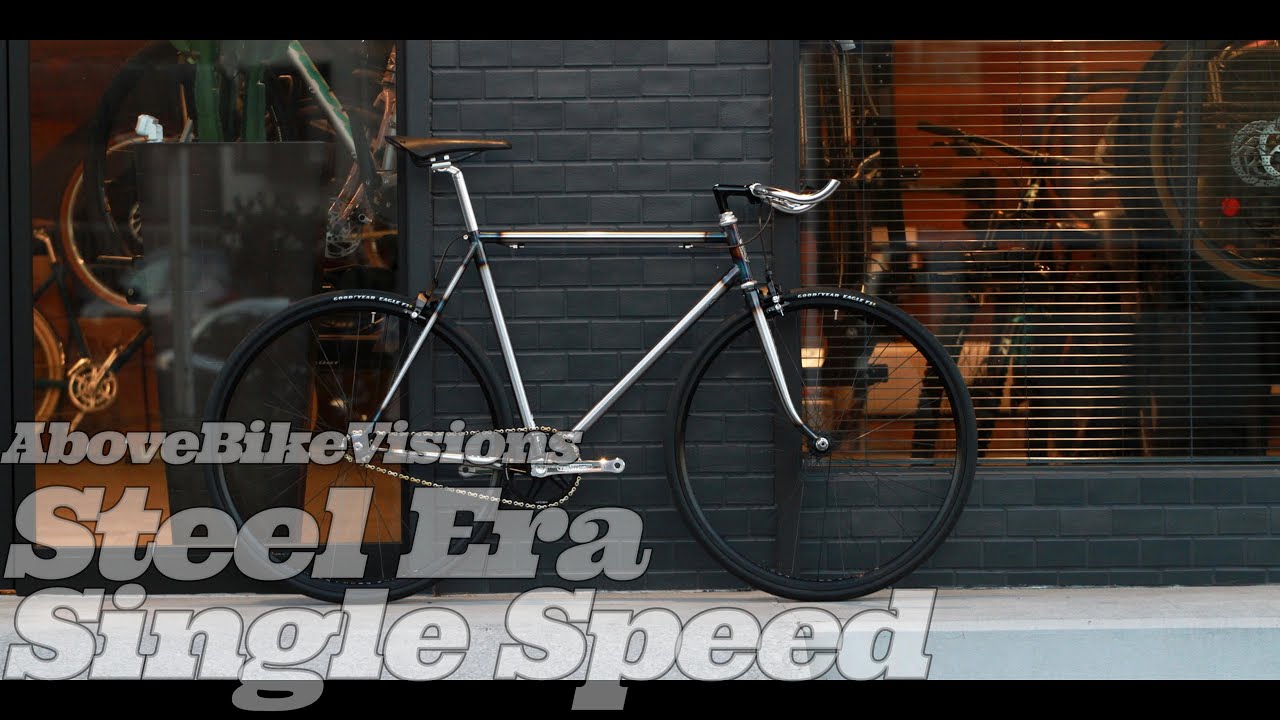 最高のパーツ群で組ませて頂いた、街乗り仕様のクロモリバイク！Steel Era/スチール エラをご紹介いたします！