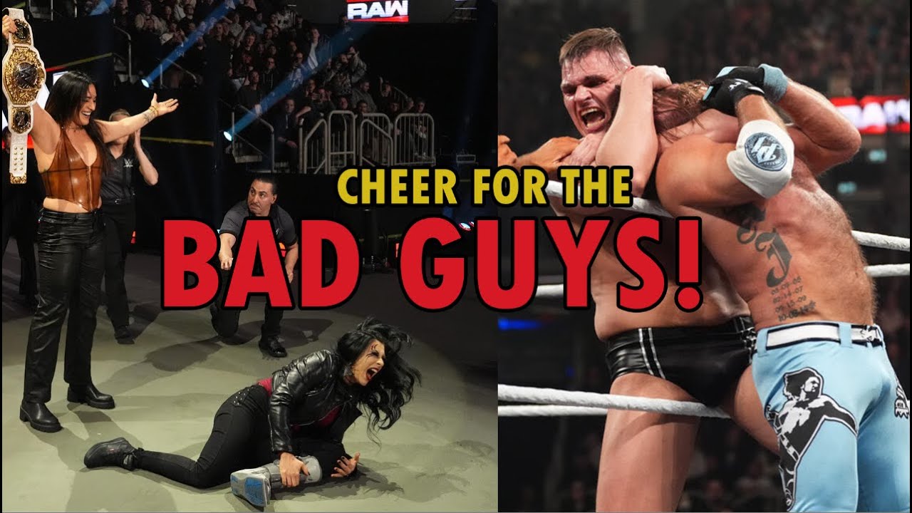 BAD GUYS ALWAYS WIN! WWE Raw