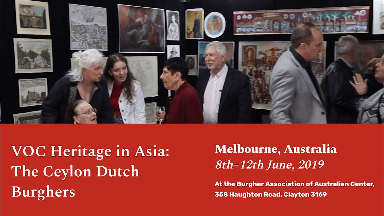 VOC Heritage in Asia: The Dutch Burghers of Ceylon | Melbourne 8 June 2019 Exhibition Highlights