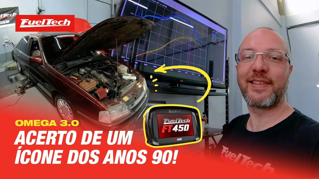 Omega 3.0 original com FT450 no dino!