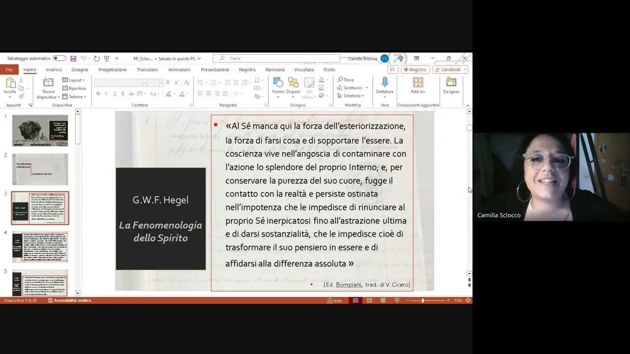 Scienza e vita. Intellettuali e popolo nel Quaderni del carcere. Prof.ssa Camilla Sclocco