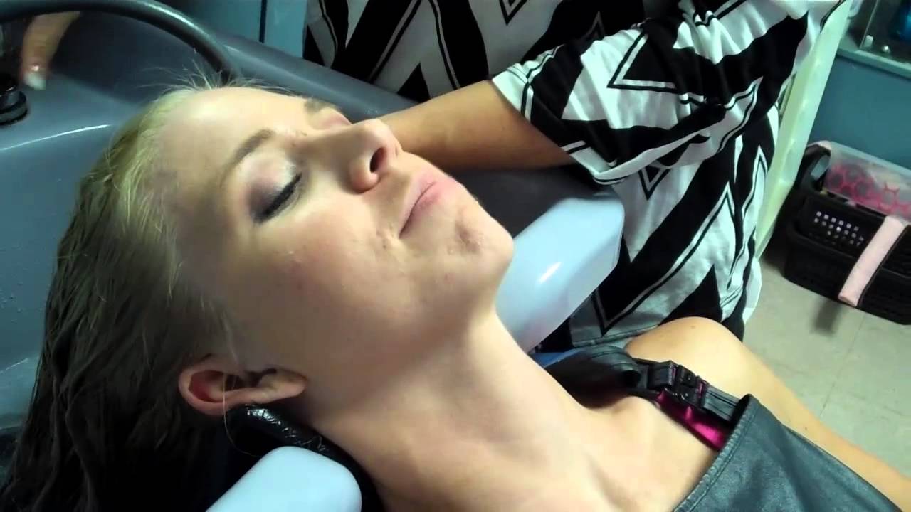 Hair Treatment in the Salon!
