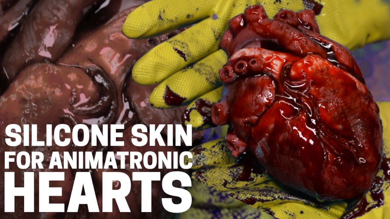 How to Make a Silicone Heart Jacket for Animatronic Hearts