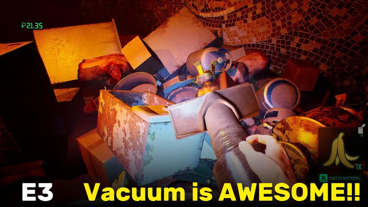 The vacuum is absolutely a game changer!!  --  Drudge Episode 3