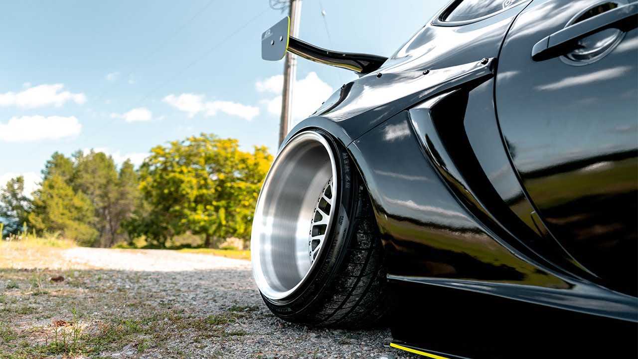 Extreme Camber on the Widebody FRS!