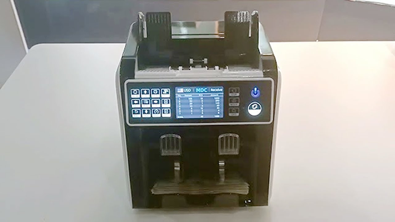 Bill Counter Currency Sorter Note Counting Machine Small Tabletop Equipment