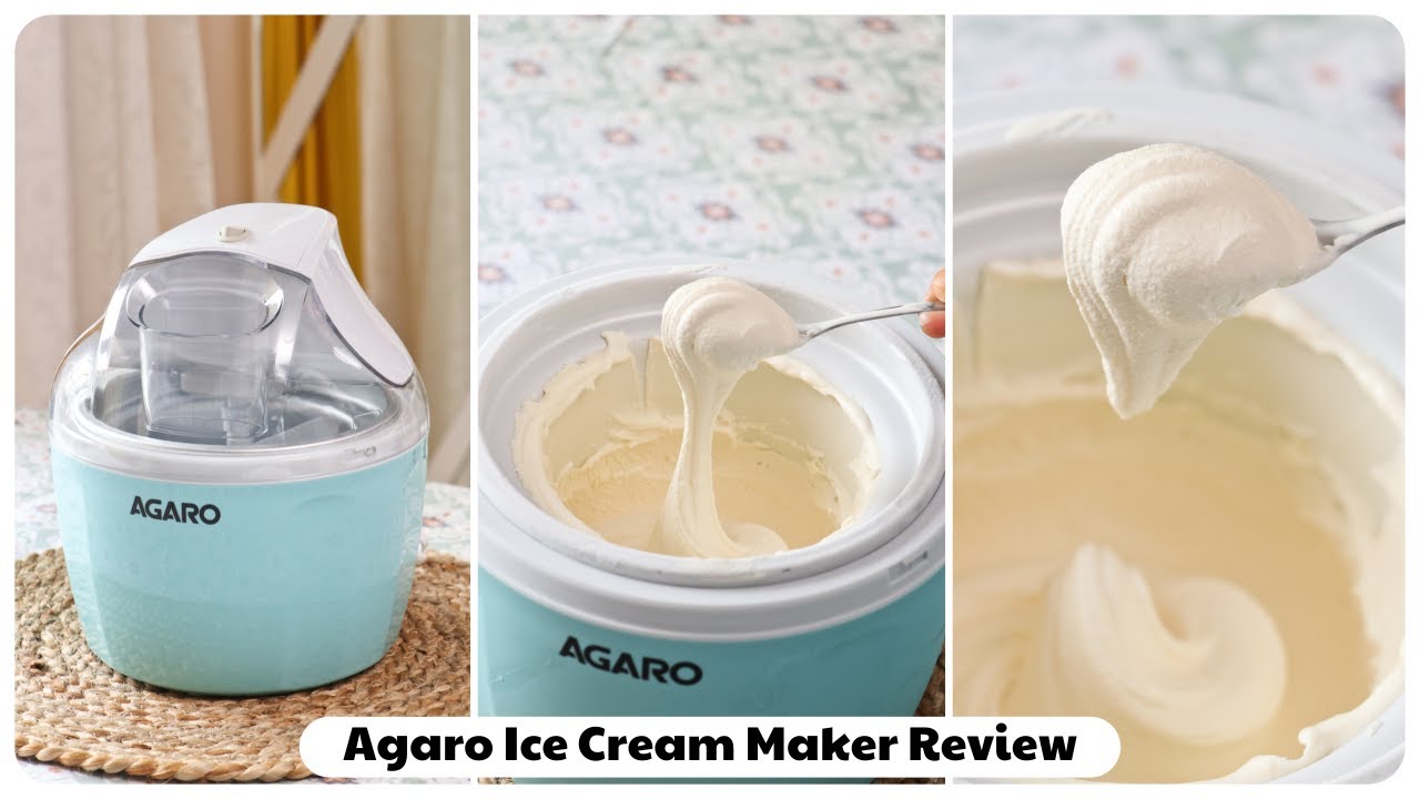 🔴 GIVEAWAY CONTEST 🔴 Soft Serve Ice Cream at Home | AGARO Maple Ice Cream Machine Review