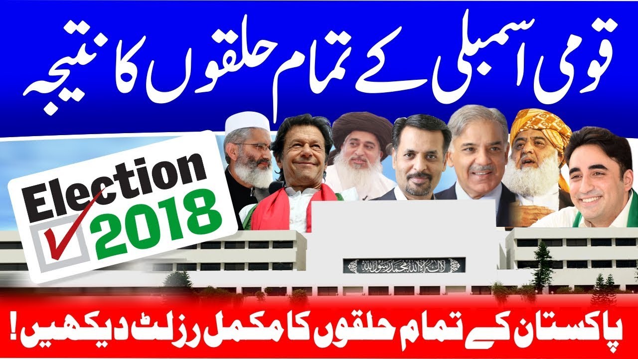 Pakistan Election 2018 Results - Complete Result - PM Imran Khan - Naya Pakistan