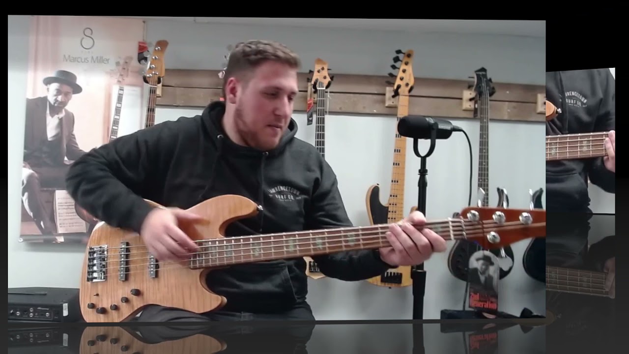 Sire V10 Marcus Miller Bass Guitar Unboxing Video