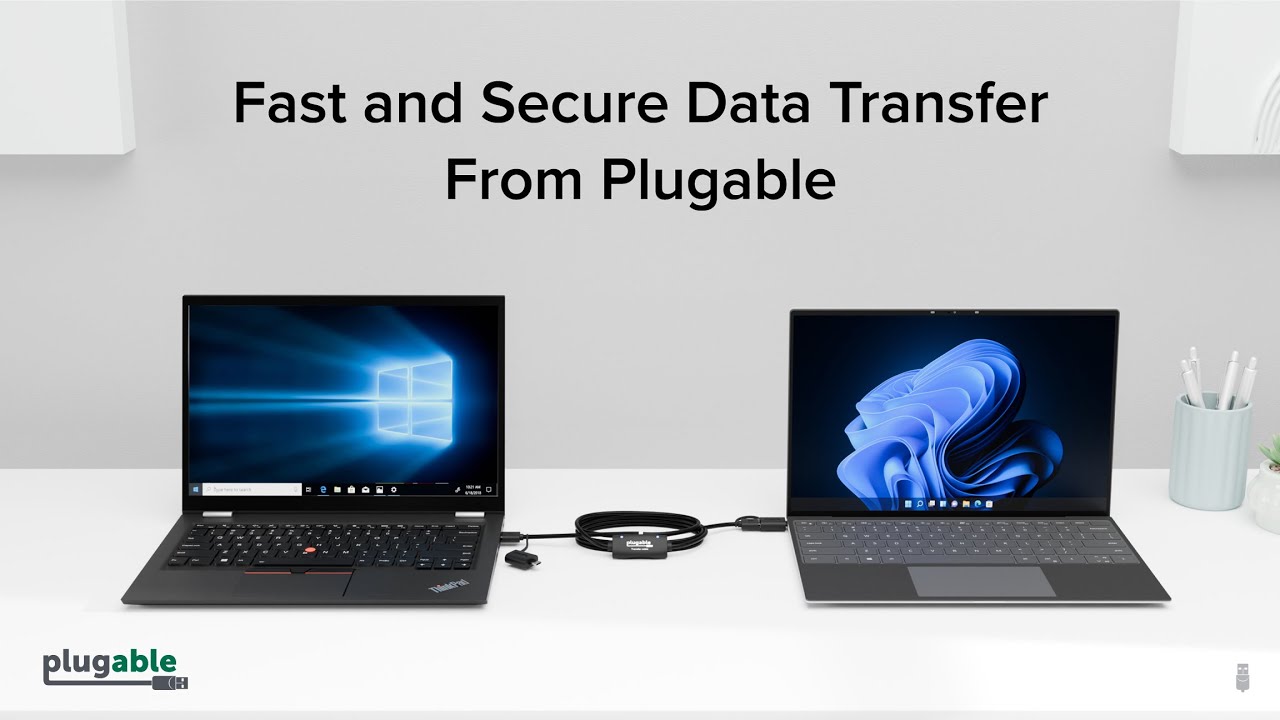Fast and Secure Data Transfer From Plugable