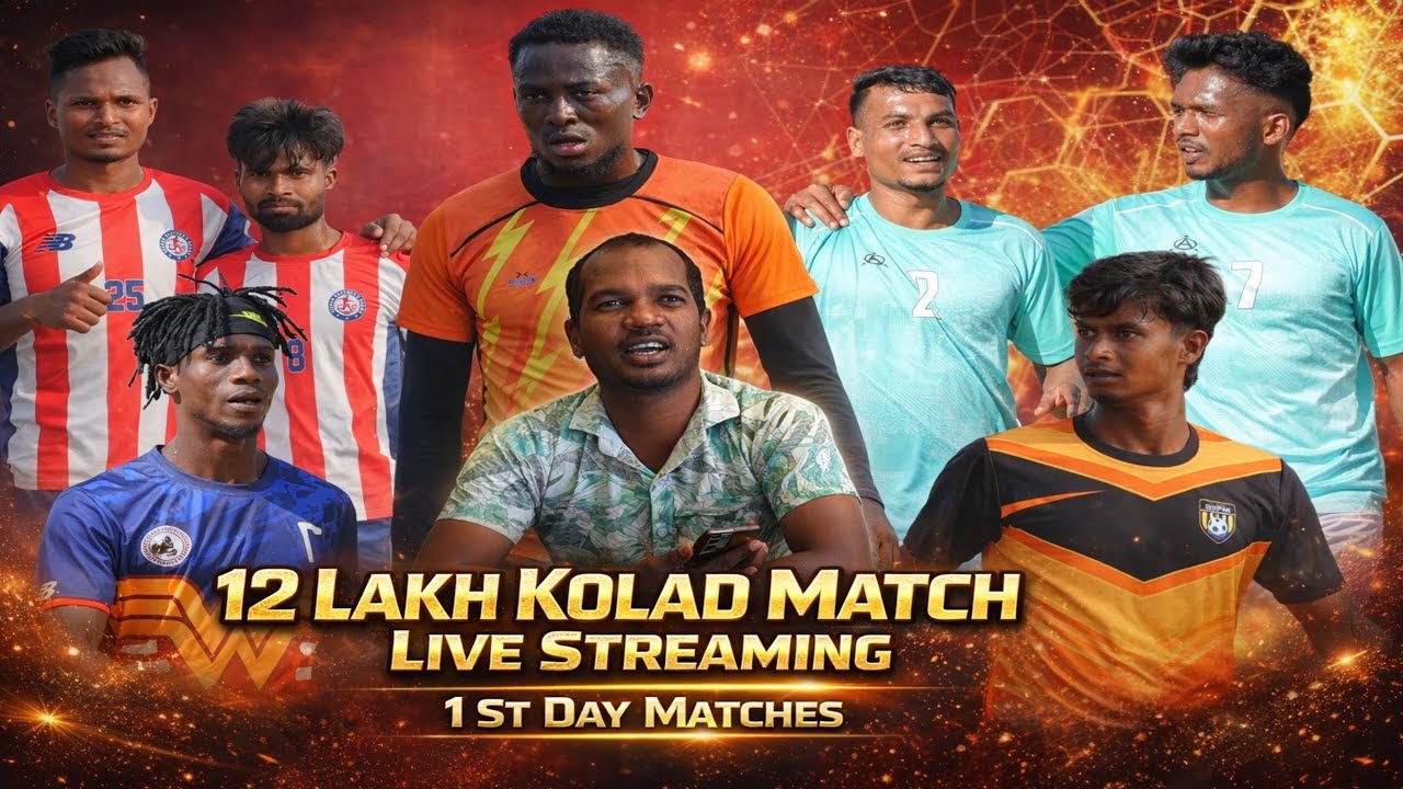 12 Lakh | Day 1 | Kolad Football Match 2026