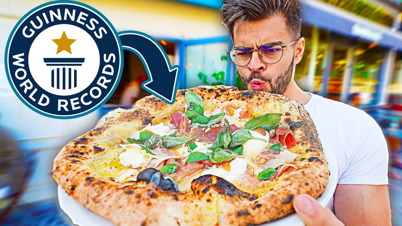 JE MANGE LA MEILLEURE PIZZA DU MONDE !